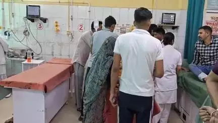 मिर्ज़ापुर: कोतवाली देहात के सारीपुर गांव के पास बारात से लौट रहे पति-पत्नी को बाइक सवार ने मारी टक्कर, दोनों घायल