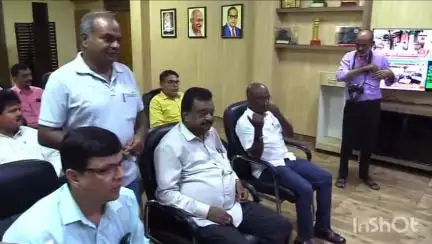 ಶಿವಮೊಗ್ಗ: ಸಾಗರ ಪತ್ರಕರ್ತನ ಮೇಲೆ ಹಲ್ಲೆ: ನಗರದಲ್ಲಿ ಎಸ್ಪಿ ಮಿಥುನ್ ಕುಮಾರ್ ಅವರಿಗೆ ಮನವಿ