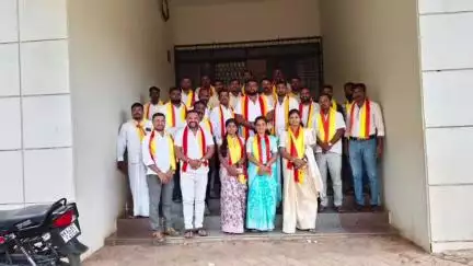 ಬೀಳಗಿ: ಪಟ್ಟಣದಲ್ಲಿ ಬೀಳಗಿ ತಾಲೂಕಾ ಕರವೇ ಮಹಿಳಾ ಘಟಕದ ತಾಲೂಕಾ ಅಧ್ಯಕ್ಷರಾಗಿ ವಿದ್ಯಾ ಹಳ್ಳೂರ ನೇಮಕ