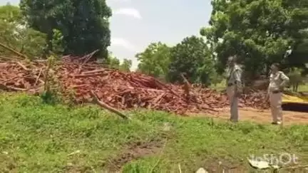 बिंद्रानवागढ़ गरियाबंद: उदंती सीता नदी अभ्यारण्य में चला बुलडोजर, इंदागांव रेंज के घुमरापदर जंगल में बेदखली की हो रही कार्यवाही
