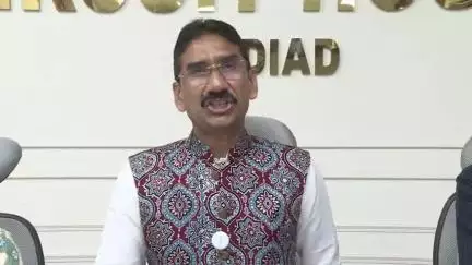 નડિયાદ: યોગ બોર્ડ દ્વારા BAPS સ્વામિનારાયણ મંદિર ખાતે યોગ શિબિરનુ આયોજન કરાયુ,રાજ્ય યોગ બોર્ડ ચેરમેને આપી માહિતી