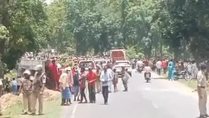 भैयाथान: मदननगर कोल माइंस के लिए भूमि अधिग्रहण को लेकर ग्रामीणों में भड़का आक्रोश, प्रशासन पर आरोप लगाकर ग्रामीणों ने किया हमला