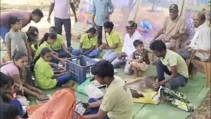 कुरई: ग्राम मिर्चीवाड़ी में 'बाघदेव अभियान' के तहत कार्यक्रम का हुआ आयोजन, बड़ी संख्या में ग्रामीण हुए शामिल