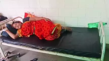 रीठी: डांग में घर पर सो रही महिला को सांप ने काटा, अस्पताल में इलाज जारी