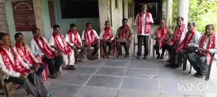 కొత్తగూడెం: కొత్తగూడెం అఖిలభారత ఐక్య రైతు సంఘం కార్యాలయంలో జిల్లా కమిటీ సమావేశం, పాల్గొన్న రాష్ట్ర అధ్యక్షులు రంగారెడ్డి