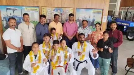 जावरा: एमेचर मार्शल आर्ट डेवलपमेंट स्पोर्ट्स एसोसिएशन के 6 खिलाड़ियों ने नेशनल कराटे चैंपियनशिप में 6 पदक जीते