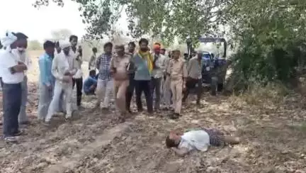 सरीला: खेड़ा शिलाजीत में संदिग्ध परिस्थितियों में खेत में मिला किसान का शव, जहरीले पदार्थ के सेवन से मौत की जताई गई आशंका