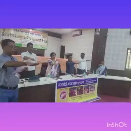 जागतिक तंबाखू विरुद्ध दिनानिमित्त तंबाखू विरुद्ध शपथ घेण्यात आली.