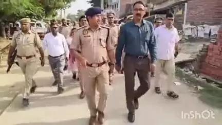 मेहदावल: डीएम व एसपी द्वारा संयुक्त रूप से आगामी त्योहार के दृष्टिगत मुसहरा में आयोजित की गई पीस कमेटी की बैठक