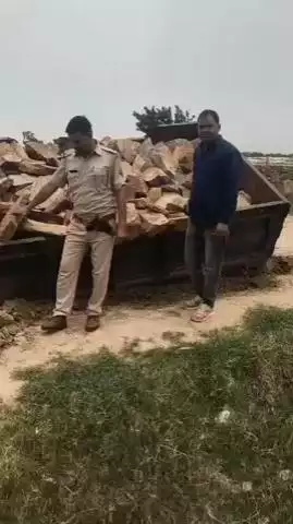 पहाड़ी: पहाड़ी पुलिस ने अवैध खनन के खिलाफ कार्रवाई करते हुए 2 ट्रैक्टर और 2 ट्रॉली अवैध पत्थर के साथ किया ज़ब्त