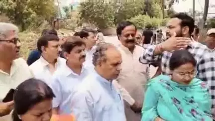 रूड़की: नगर निगम रुड़की के जलभराव वाले क्षेत्रों का निरीक्षण राज्य आपदा प्रबंधन प्राधिकरण के उपाध्यक्ष ने किया