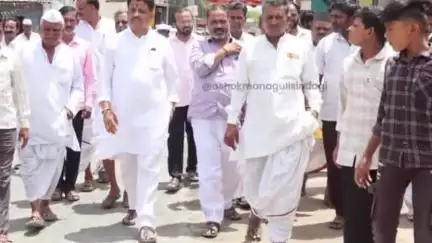 ಸಿಂದಗಿ: ಗೋಲಗೇರಿ ಗ್ರಾಮದಲ್ಲಿ ಸಿಸಿ ರಸ್ತೆ ಕಾಮಗಾರಿ ಪರಿಶೀಲನೆ ಮಾಡಿದ ಶಾಸಕ ಅಶೋಕ ಮನಗೂಳಿ