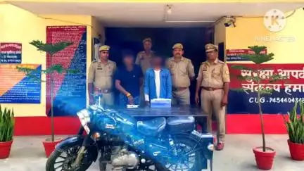 गौरीगंज: मुंशीगंज थाना पुलिस ने 1 तमंचा, 1 जिन्दा कारतूस और 20 ग्राम स्मैक के साथ 2 अभियुक्तों को किया गिरफ्तार