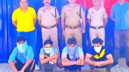 थानेसर: जिला पुलिस कुरुक्षेत्र ने हमला कर गंभीर चोट पहुंचाने के 4 आरोपियों को किया गिरफ्तार