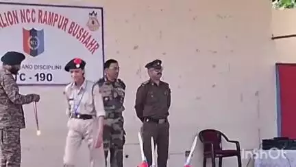 जुब्बल: सरस्वतीनगर में आयोजित दस दिवसीय कैंप का समापन 8 एचपी बटालियन के कमांडिंग ऑफिसर कर्नल द्वारा किया गया