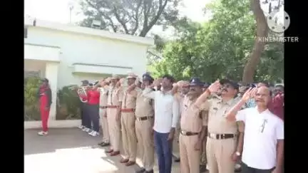 కొత్తగూడెం: జిల్లా ఎస్పీ కార్యాలయంలో ఘనంగా తెలంగాణ ఆవిర్భావ దినోత్సవ వేడుకలు