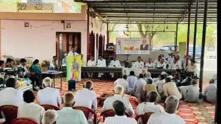 भादरा: गांधीबड़ी में कृषि संकल्प अभियान के तहत जागरूकता कार्यक्रम शिविर का आयोजन