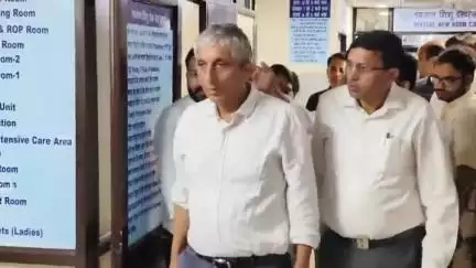 थानेसर: एसीएस हेल्थ सुधीर राजपाल ने कुरुक्षेत्र के एलएनजीपी अस्पताल का निरीक्षण किया, सब कुछ चकाचक मिला