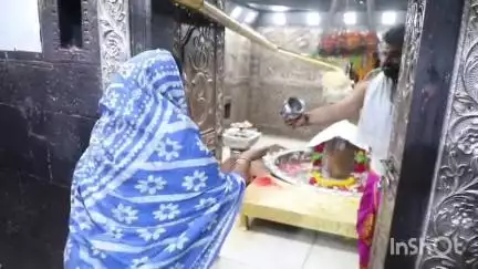 उज्जैन शहर: केंद्रीय राज्य मंत्री श्रीमती सावित्री ठाकुर ने बाबा महाकाल मंदिर में किए दर्शन