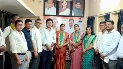 तिरोडा: मुरमाडी व मंगेझरी च्या सरपंचांची राष्ट्रवादी काँग्रेस शरदचंद्र पवार पक्षात घरवापसी