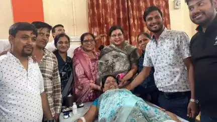 टांटोटी: महेश नवमी पर नगर में आयोजित रक्तदान शिविर में सभी वर्गों के महिला-पुरुष ने दिखाया उत्साह, 73 यूनिट रक्त संग्रहित