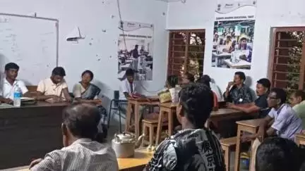 জামবনি: পাখির চোখ বিধানসভা নির্বাচন,কাপগাড়ী অঞ্চলে হল জামবনি ব্লক তৃনমূল কংগ্রেসের আলোচনা সভা, উপস্থিত বিধায়ক