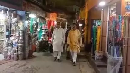 বালুরঘাট: বালুরঘাটের অধিষ্ঠাত্রীদেবী বুড়া কালী মন্দির পরিদর্শন করলেন বালুরঘাটের বিধায়ক অশোক কুমার লাহিড়ী