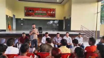 নলবাৰী: নলবাৰীৰ ঘগ্ৰাপাৰত ঘগ্ৰাপাৰ মণ্ডল বিজেপিৰ সাংগঠনিক বৈঠক