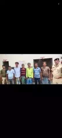 कटिहार जिला के कोढ़ा थाना पुलिस द्वारा विशेष समकालीन अभियान में कुल-06 NBW वारंटी को किया गया गिरफ्तार I