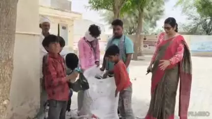 सुजानगढ़: गोपालपुरा में प्लास्टिक देवो, चीनी पाओ अभियान की हुई शुरुआत