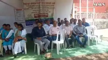 वर्धा: भूमी अभिलेख कर्मचाऱ्यांचा विविध मागण्यांसाठी आठव्या दिवसही बेमुदत संप सुरूच:आता आंदोलन तीव्र करण्याचा इशारा