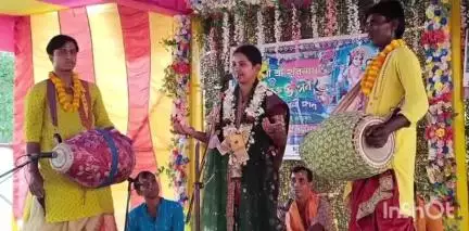 रानीश्वर: रानीश्वर के बिनापानी क्लब द्वारा आयोजित चार दिवसीय अखंड हरिनाम संकीर्तन का समापन