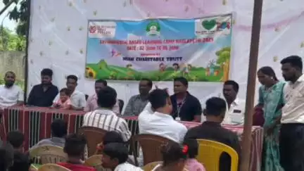 अहेरी: वडलापेठ येथे मियाम च्या "ग्रीन हार्ट" पर्यावरण पूरक शिक्षण बाल शिबिराची सुरूवात
