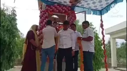 भदेसर: भदेसर के शहीद राजेंद्र नगर में शहीद राजेंद्र सिंह चौहान के 24वें शहादत दिवस पर श्रद्धांजलि एवं गार्ड ऑफ ऑनर सम्पन्न