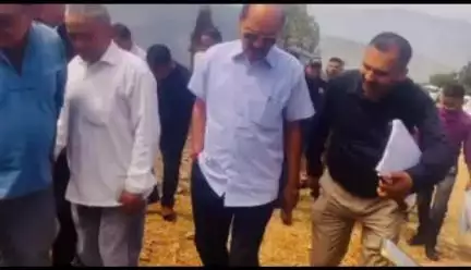 नरेन्द्रनगर: घंटाकर्ण धाम पहुंचकर वन मंत्री सुबोध उनियाल ने पूजा-अर्चना कर आशीर्वाद प्राप्त किया