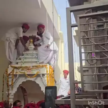 आहोर: मंदिर में विराजे भगवान राजाराम, भजन संध्या में दी गई प्रस्तुतियां