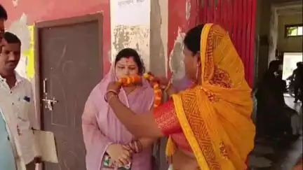 मैरवा: मैरवा नगर पंचायत उपचुनाव: प्रत्याशी व समर्थकों की उमड़ी भीड़