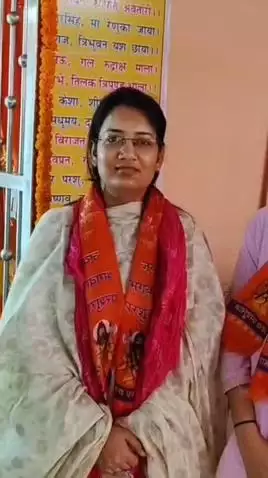 रूपवास: रूदावल कस्बे में भगवान परशुराम की भव्य शोभायात्रा निकाली गई