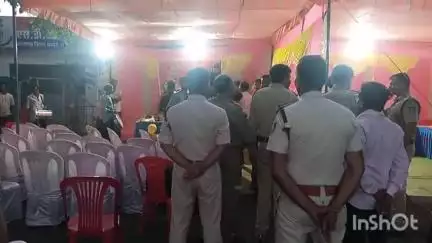 राहतगढ़: अनुविभागीय पुलिस अधिकारी कार्यालय के प्रांगण में विदाई समारोह का आयोजन किया गया