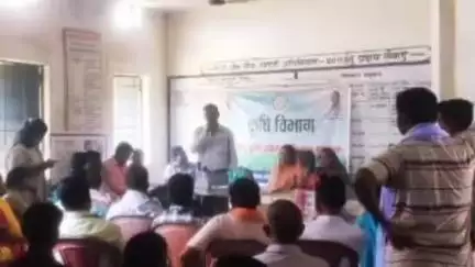पखांजूर: ग्राम पंचायत छोटे कापसी में कृषि संकल्प अभियान कार्यक्रम का आयोजन किया गया