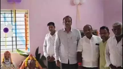 ಗಂಗಾವತಿ: ಚಿಕ್ಕ ಜಂತಕಲ್ ಗ್ರಾಮದಲ್ಲಿ ನೂತನ ನೀರು ಬಳಕೆದಾರರ ಸಹಕಾರ ಸಂಘದ ಕಟ್ಟಡ ಉದ್ಘಾಟಿಸಿದ ಸಂಸದ ಹಿಟ್ನಾಳ್