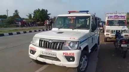 રાજુલા: સોમનાથ ભાવનગર હાઇવે પર રાજુલાના નાગેશ્રી ગામ પાસે અકસ્માત:એકનું મોત
