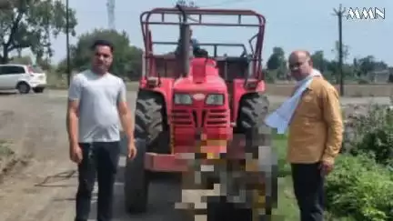 वर्धा: वडत येथे अवैध रेतीची वाहतूक करणाऱ्या ट्रॅक्टरवर देवळी पोलिसांची कारवाई:7 लाख 700 रुपयांचा मुद्देमाल जप्त