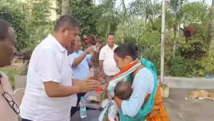 বিজনী ভাগ: ৭ নং হাডানত বিপিএফৰ যোগদান সভা ২০ গৰাকী লোকৰ বিপিএফত যোগদান
