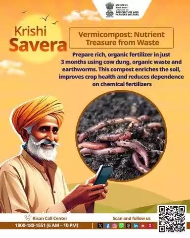 Start your day with #KrishiSavera! Daily farming tips for success—share & comment your own tips too!

 #AgriGoI