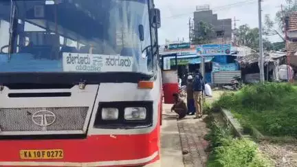 ನಂಜನಗೂಡು: ಹೆಡಿಯಾಲ ಸಮೀಪ ಸಾರಿಗೆ ಬಸ್ ಟೈಯರ್ ಬ್ಲಾಸ್ಟ್ ಪ್ರಯಾಣಿಕರಿಗೆ ಗಂಭೀರ ಗಾಯ