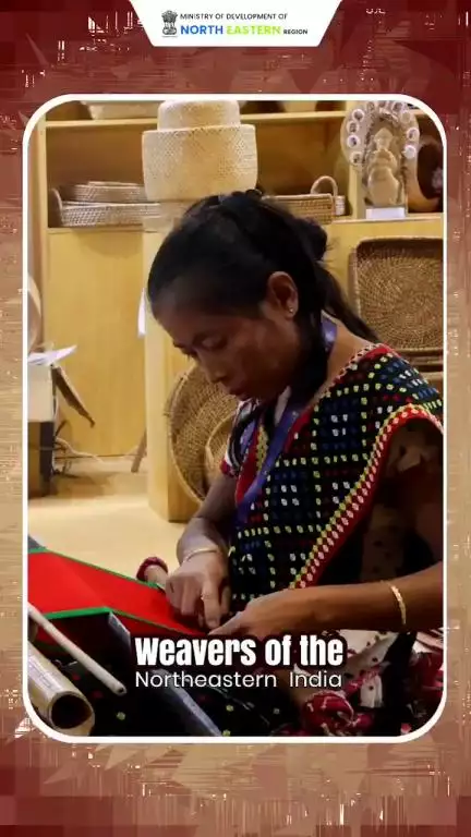 Threads of tradition! Meet the skilled weavers of Northeastern India, preserving heritage through intricate handlooms.