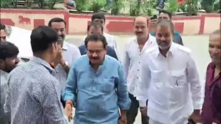 राजसमंद: केंद्रीय मंत्री एस.पी. सिंह बघेल का राजसमंद दौरे पर भाजपा कार्यकर्ताओं ने किया भव्य स्वागत