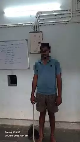 आज दिनांक-30.06.2025 को फुल्लीडुमर ओ०पी० क्षेत्र से हत्या के प्रयास के कांड में संलिप्त 01 अभियुक्त को किया गया गिरफ्तार