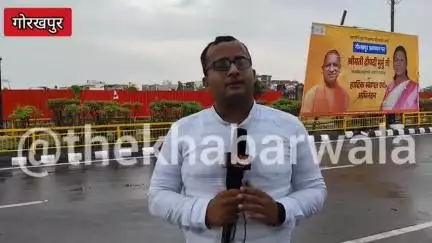 Gorakhapur News- गोरखपुर पहुंची राष्ट्रपति द्रौपदी मुर्मू सुरक्षा के पुख्ता इंतजाम। हुआ भव्य स्वागत